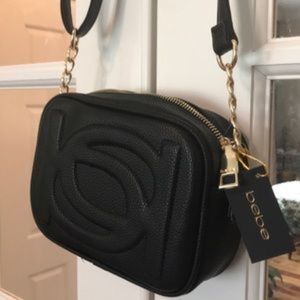 BeBe Poppy Trapunto Crossbody Bag
